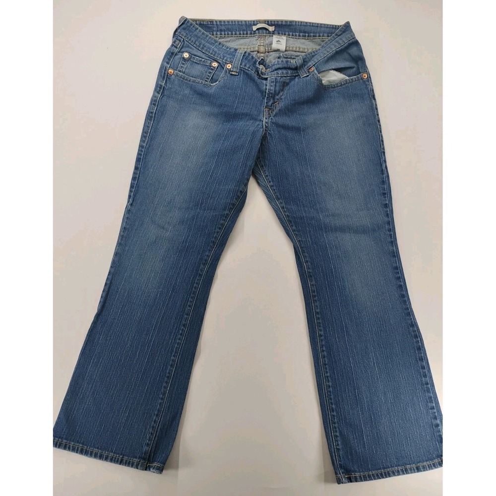Levi's  524 Superlow Low Rise Flare Stretch Denim Jeans 18 M Y2k